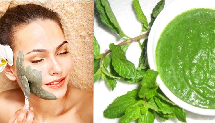 beauty tips,5 face packs useful in summers,home made face packs,easy home remedies,mint face pack,sandalwood face pack,tomato pulp face pack,cucumber face pack,curd and gram flour face pack