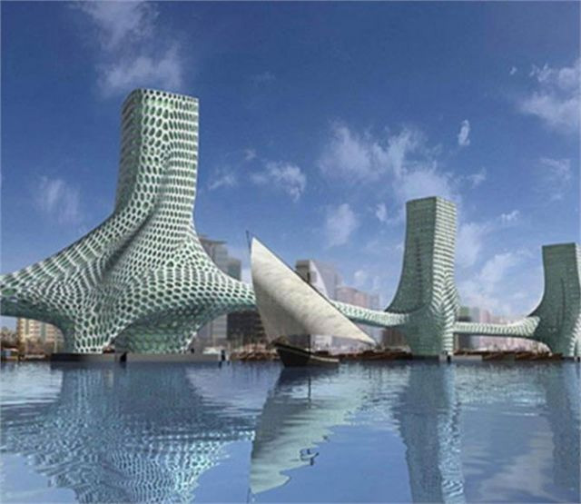 finest architecture buildings,buildings in the world ,स्पेन की वाटर बिल्डिंग रिसॉर्ट, मुंबई का साइबरटेक्चर एग, न्यू मेक्सिको की स्पेसपोर्ट अमरीका , बीजिंग का द लिंक्ड हाइब्रिड, स्विजरलैंड का वाटरफ्लक्स आर्ट म्यूजियम