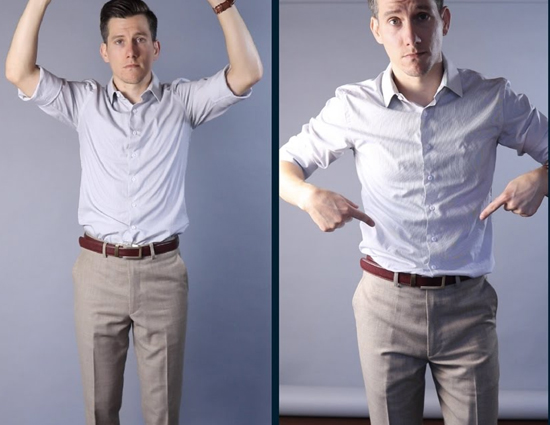ways to keep the shirt tucked in,fashion,fashion tips,shirt fashion