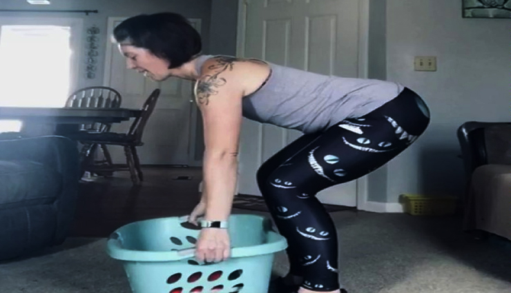 coronavirus,gym equipments,home stuff,corona period,corona,covid-19,hand towel,dumbbell,stairs,laundry detergent bottle,health news in hindi