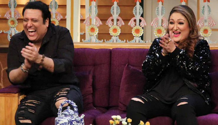 govinda,sunita ahuja,krushna abhishek,the kapil sharma show,govinda krushna,sunita krushna,entertainment news in hindi