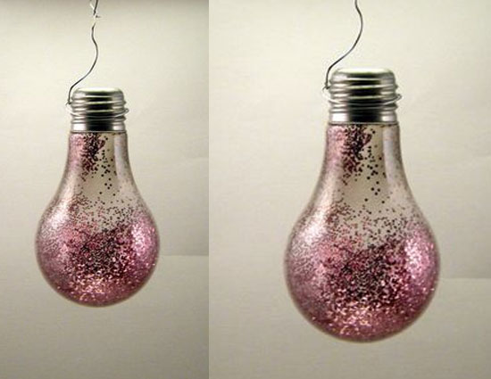 household,household tips,waste bulbs,fuse bulbs,decorate bulbs