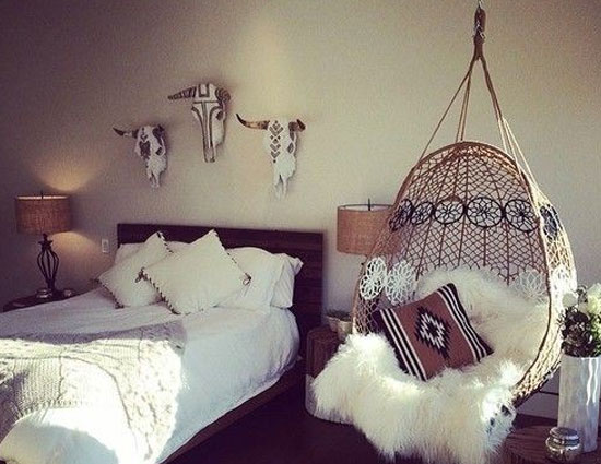 household,bedroom,new look bedroom,easy tricks new look bedroom,Bedroom a Bohemian Touch,color scheme,printed stuff,vintage looks,hidden storage space