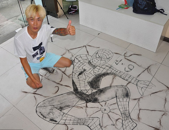 Who Knew Left Over Hair can also be Used to Create Potraits?