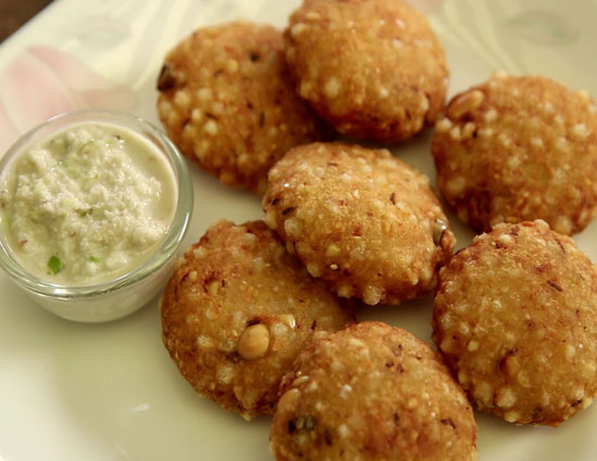 Sabudana Wada Recipe