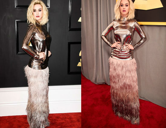 lady gaga,grammy awards,grammys 2017 most risky dresses,halsey,girl crush,ceelo green,katy perry,jacqueline van bierk