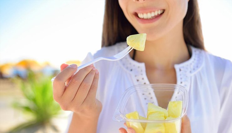 pineapple,pineapple health,digestion,stomach,gas trouble,heart,health article in hindi