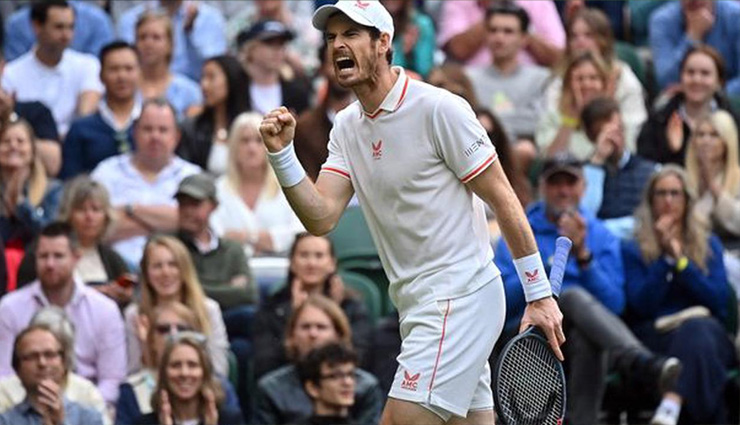 Wimbledon : उलटफेर से बचे दो बार के चैंपियन मरे, दूसरे दौर में जीत के लिए बहाना पड़ा पसीना
