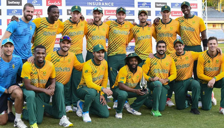 5वां T20 मैच : दक्षिण अफ्रीका ने वेस्टइंडीज को 25 रन से दी मात, सीरीज पर भी जमाया कब्जा
