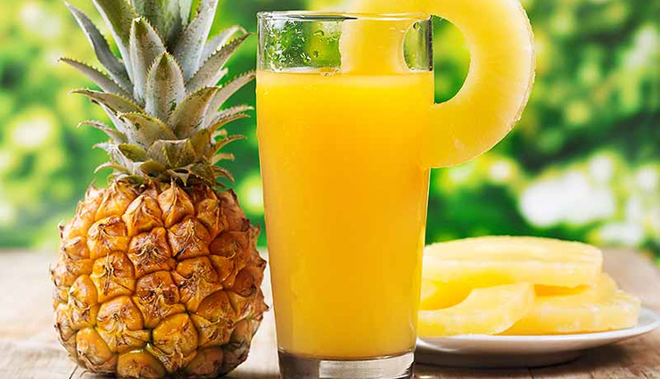 pineapple,pineapple health,digestion,stomach,gas trouble,heart,health article in hindi