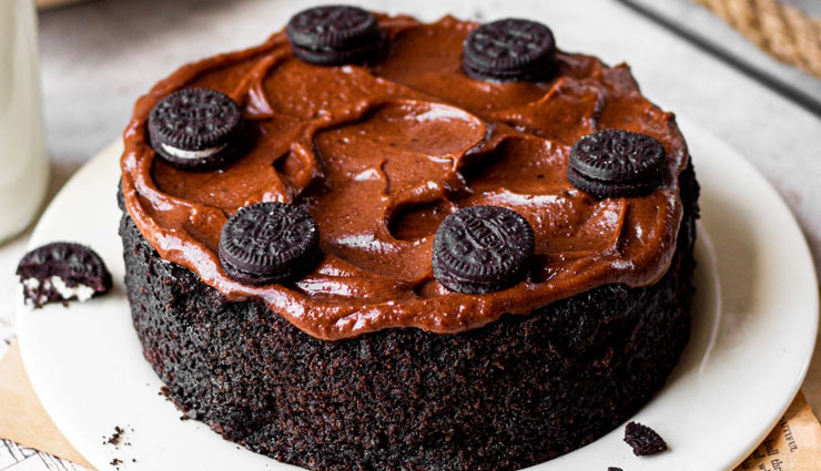 cake recipe,cake,oreo biscuit,Chocolate,sugar,milk,salt,oil,ingredients,homemade cake,functions,recipe in hindi