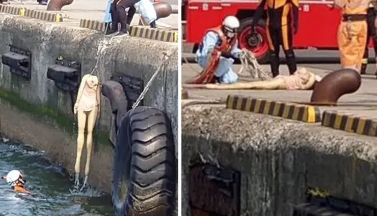 पानी में डूब रही महिला को निकालने में जुटी एजेंसियां, बचाने के बाद सामने आई होश उड़ा देने वाली सच्चाई