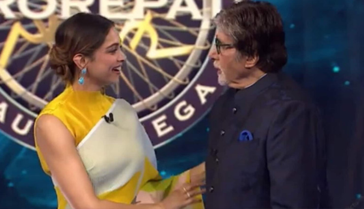 kbc-13,kaun banega crorepati,amitabh bachchan,flying kiss,deepika padukone,farah khan,ranveer singh,bollywood news in hindi