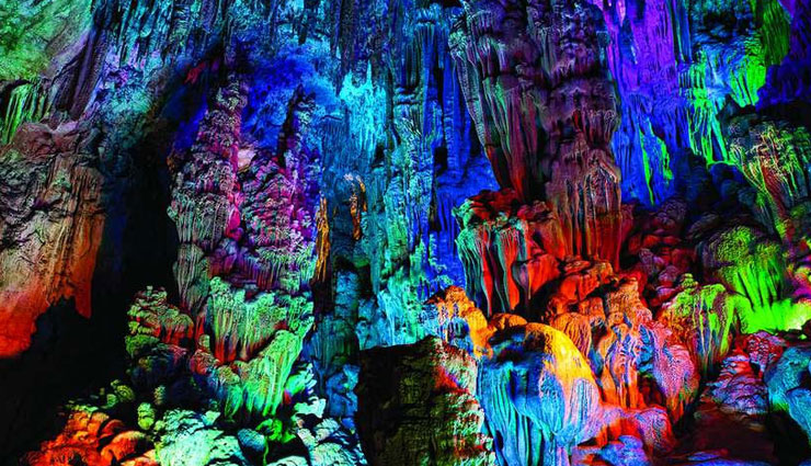 most beautiful caves of the world,world tourism,caves,langjokull ice cave,benagil sea cave,the marble caves,mendenhall ice caves,reed flute cave,ellison’s cave