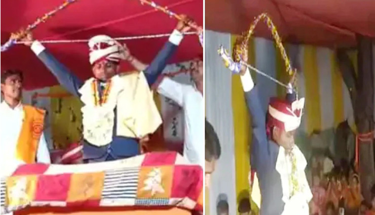 कलियुग में हुआ स्वयंवर, दूल्हे ने पहले शिव धनुष तोड़ा फिर दुल्हन ने पहनाई वरमाला