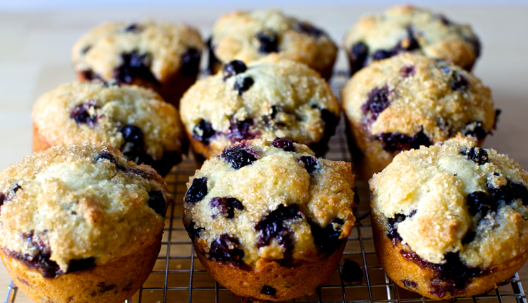 snacks,double berry muffins recipe,muffins recipe,snacks recipe,breakfast recipe,recipe