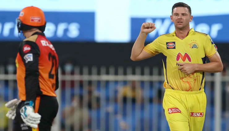 ipl-14,ms dhoni,kane williamson,josh hazlewood,chennai super kings,sunrisers hyderabad,sports news in hindi