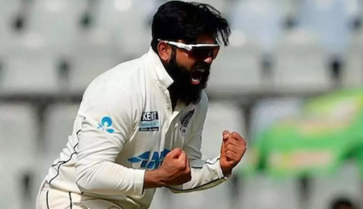 मुंबई टेस्ट : भारत के खिलाफ न्यूजीलैंड के खब्बू स्पिनर एजाज पटेल ने हासिल की ये खास उपलब्धि

