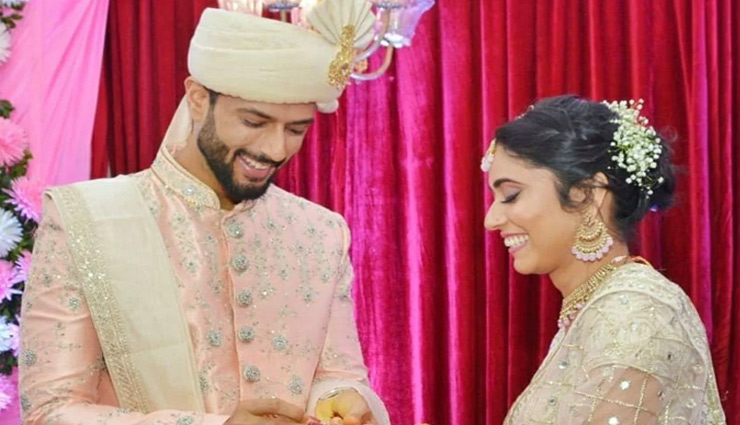 ऑलराउंडर शिवम दुबे ने गर्लफ्रेंड अंजुम खान से की शादी, सोशल मीडिया पर यूजर्स को एतराज, हुए ट्रोल