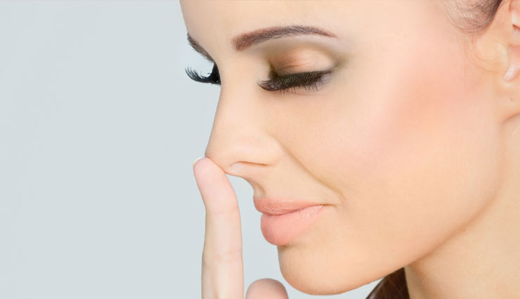 nose,exercise,nose exercise,nose shaping exercise,nose shortening,nose straightening,nose breathing,wingling,nose massage,smile line,beauty article in hindi