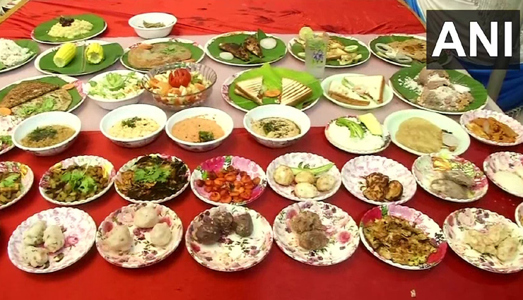 chennai,unico book of world record,46 dishes in 58 minutes,sn lakshmi,weird news