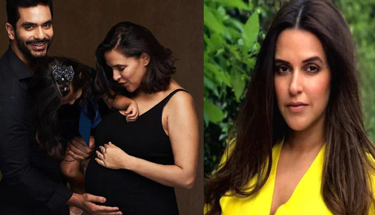 दूसरी बार मां बनेंगी नेहा धूपिया, बेबी बंप के साथ की फोटो शेयर, करिश्मा-फरहा ने दिया यह Reaction