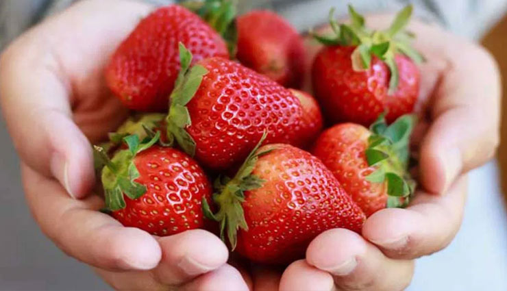 healthy food,hair fall,hair care,saloon,diet,strawberry,Oats,fruit,sunflower seed,lemon juice,walnut,beauty article in hindi