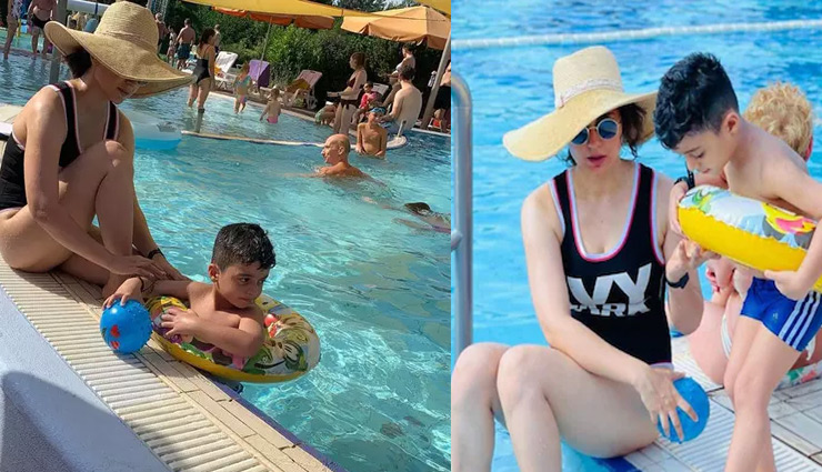 कंगना ने फिर की यह गलती! बोल्ड लुक में भांजे के साथ मस्ती करती दिखीं एक्ट्रेस, फैंस ने लगाई क्लास
