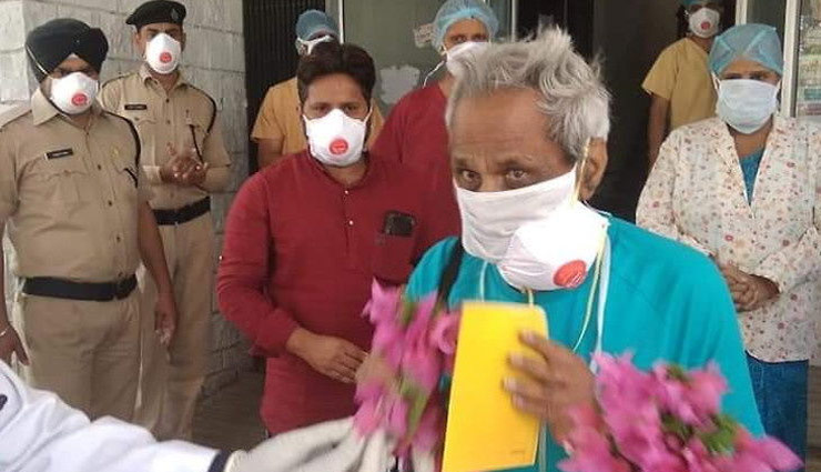 जयपुर / 90 साल के बुजुर्ग ने जीती कोरोना से जंग, कहा - घबराएं नहीं, डॉक्टरों पर भरोसा करें