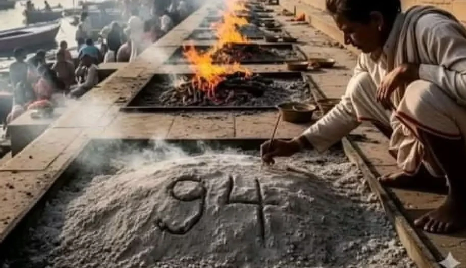 आस्था या अंधविश्वास: चिता की राख में ‘94’ अंक लिखने का रहस्य