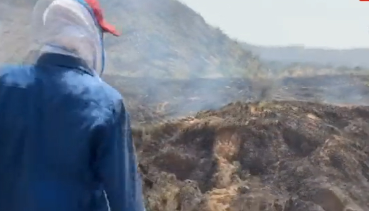 माउंट आबू, सवाई माधोपुर के बाद अब मेहंदीपुर बालाजी के वन क्षेत्र में लगी आग, चपेट में आया 40 हैक्टेयर क्षेत्र