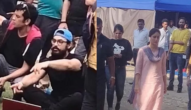 PICS- Leaked pics of Aamir and Kareena from the sets of Laal Singh Chaddha Go Viral
