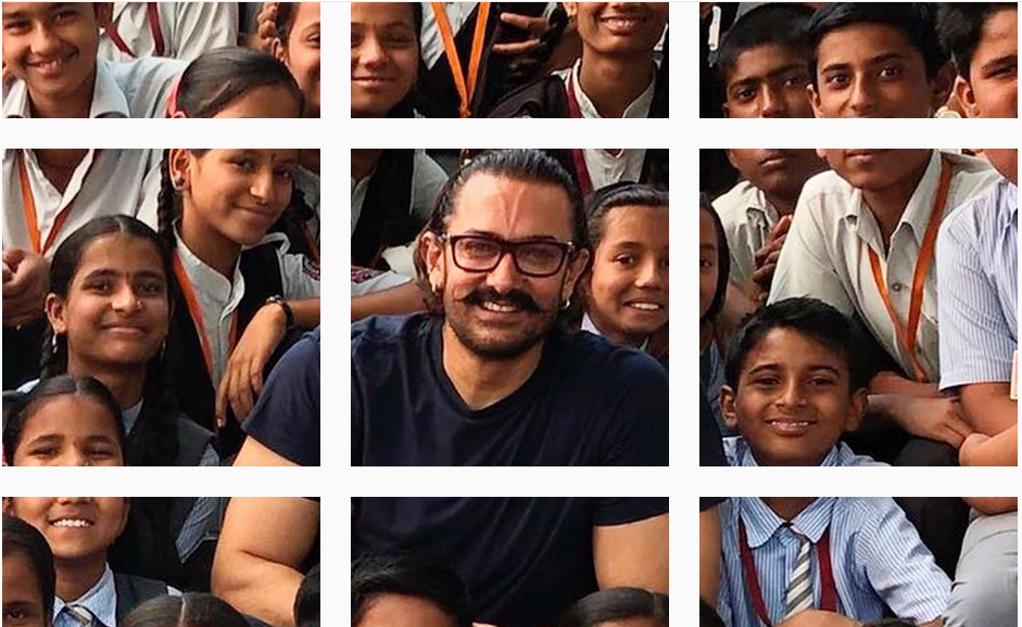 aamin khan instagram,aamir khan,entertainment news,bollywood
