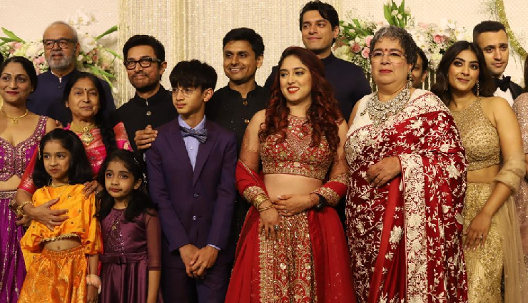 आयरा और नुपुर की शादी के ग्रैंड रिसेप्शन में सजी सितारों की महफिल, अपने लुक और स्टाइल से सब ढा रहे थे कहर, देखें...