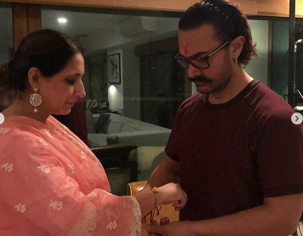 आमिर खान ने राखी पर कर डाला ऐसा काम, बन गया मिसाल, देखे तस्वीरे bollywood,aamir khan,rakhi,raksha bandhan