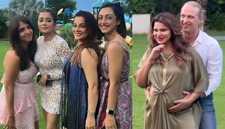 आशका की बेबी शॉवर पार्टी में पहुंचीं कई टीवी एक्ट्रेस, दीपिका-शोएब ने पहली बार दिखाया बेटे का चेहरा
