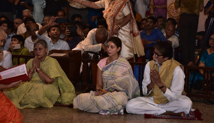 bollywood,amitabh bachchan,durga puja,mumbai