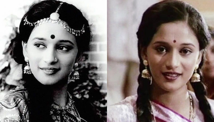 madhuri dixit,dhak dhak girl,abodh,tezaab,dil,devdas,hum aapke hain kaun,dil to pagal hai,saajan,dedh ishqiya
