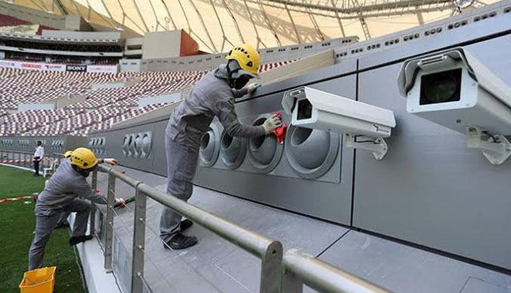 qatar heat wave,qatar heat,qatar government,air conditioner in qatar,blue coating on road,weird news in hindi