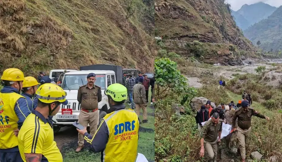 पिथौरागढ़ में दर्दनाक हादसा, खाई में गिरी कार; सेना के जवान समेत 3 लोगों की मौत