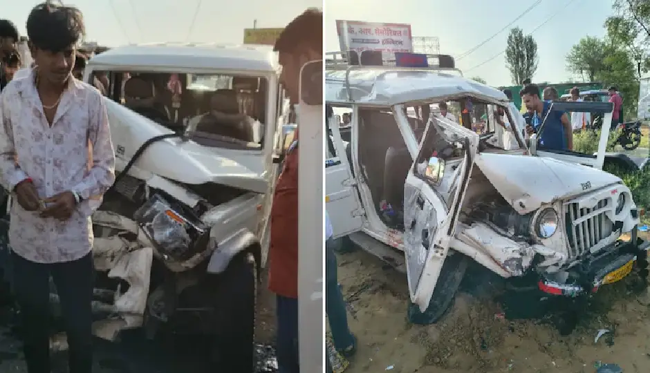 खाटूश्यामजी हादसा: कैंपर और सवारी वाहन की जोरदार टक्कर, 23 श्रद्धालु घायल, 7 की हालत नाजुक