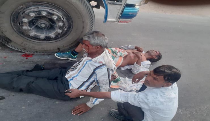 नागौर : तेज रफ्तार ट्रक ने बाइक सवारों को मारी टक्कर, एक की मौत, दूसरा घायल