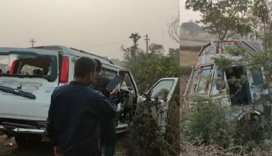 छत्तीसगढ़: जांजगीर-चांपा में ट्रक और स्कॉर्पियो की जोरदार टक्कर, 5 की मौत, मृतकों में दो सेना के जवान शामिल