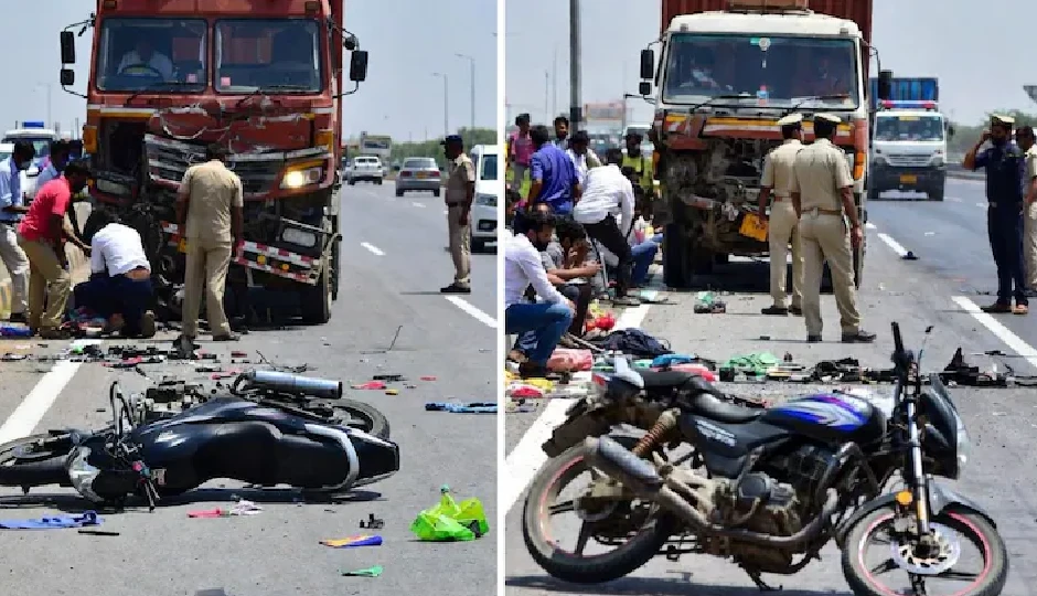 Rajasthan: एक ही पल में उजड़ गया पूरा परिवार, तेज रफ्तार ट्रक ने पति-पत्नी और मासूम को रौंदा; तीनों की दर्दनाक मौत