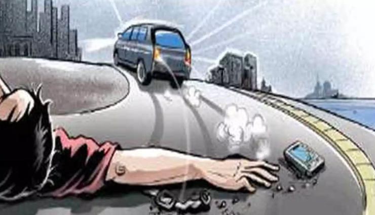 उत्तरप्रदेश : बाइक पर जा रहे तीन युवक खड़े ट्रक में घुसे और हो गई सभी की मौत