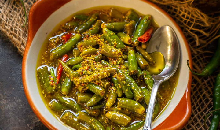 Recipe- Delicious Hari Mirch Achar