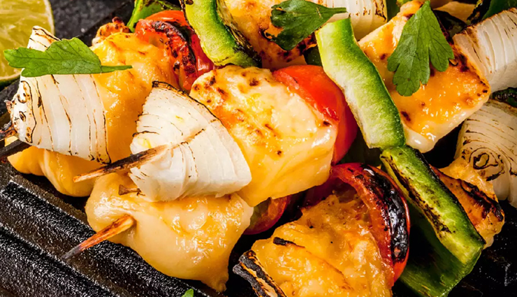 Recipe - Smoky Flavored Achari Paneer Tikka