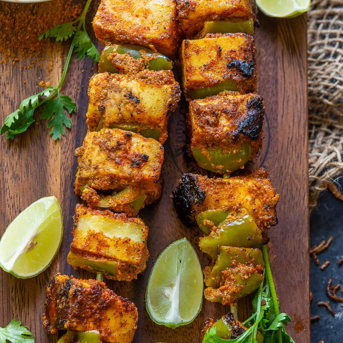 achari paneer tikka,achari paneer tikka  recipe,smokey flavored achari paneer tikka,paneer tikka recipe,recipe