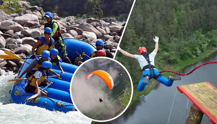 5 Places To Enjoy Adventure Sports in India