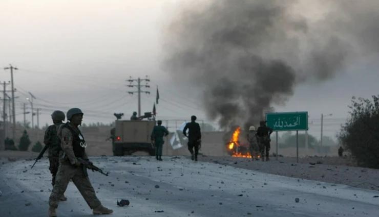 अफगानिस्तान : सुरक्षाबलों के हवाई हमले में तालिबानी कमांडर समेत 12 आतंकी हुए ढेर